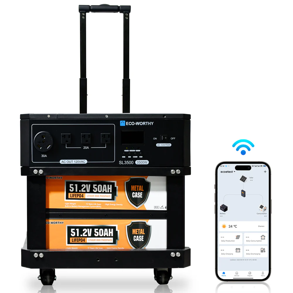 Eco-worthy SL3500 stackable power station - Coming Soon!