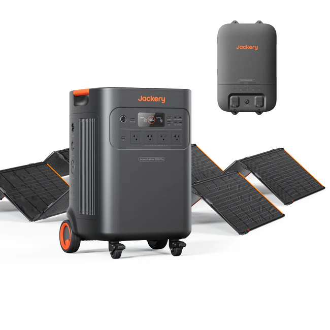 Jackery Explorer 5000 plus solar generator and SolarSaga 500 X solar panels - Coming Soon!