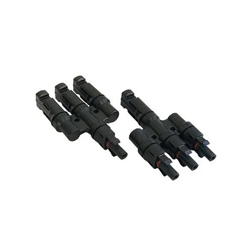 [RNG-CNCT-MC4YM] Vroom Power 3-to-1 Solar Branch Connectors (MMMF+FFFM) Pair