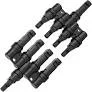 [RNG-CNCTMC4BC] Vroom Power 4-to-1 Solar Branch Connectors (MMMMF+FFFFM) Pair