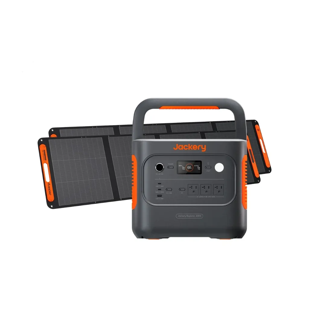 Jackery Explorer 2000 v2+SolarSaga 200W x 2