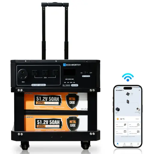 Eco-worthy SL3500 stackable power station - Coming Soon!